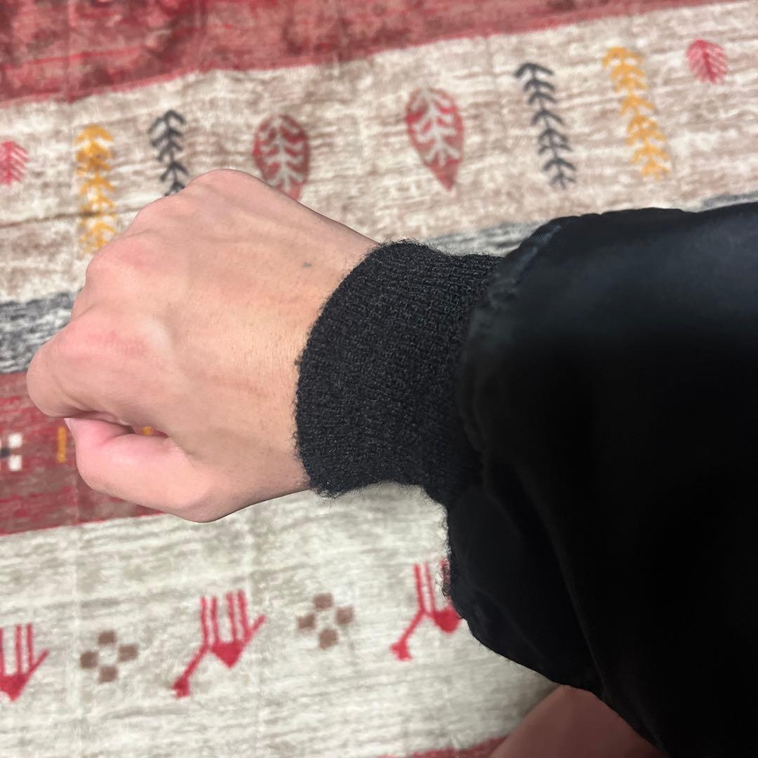 希少❗️90s alpha MA-1フライトジャケットusa製　ブラック