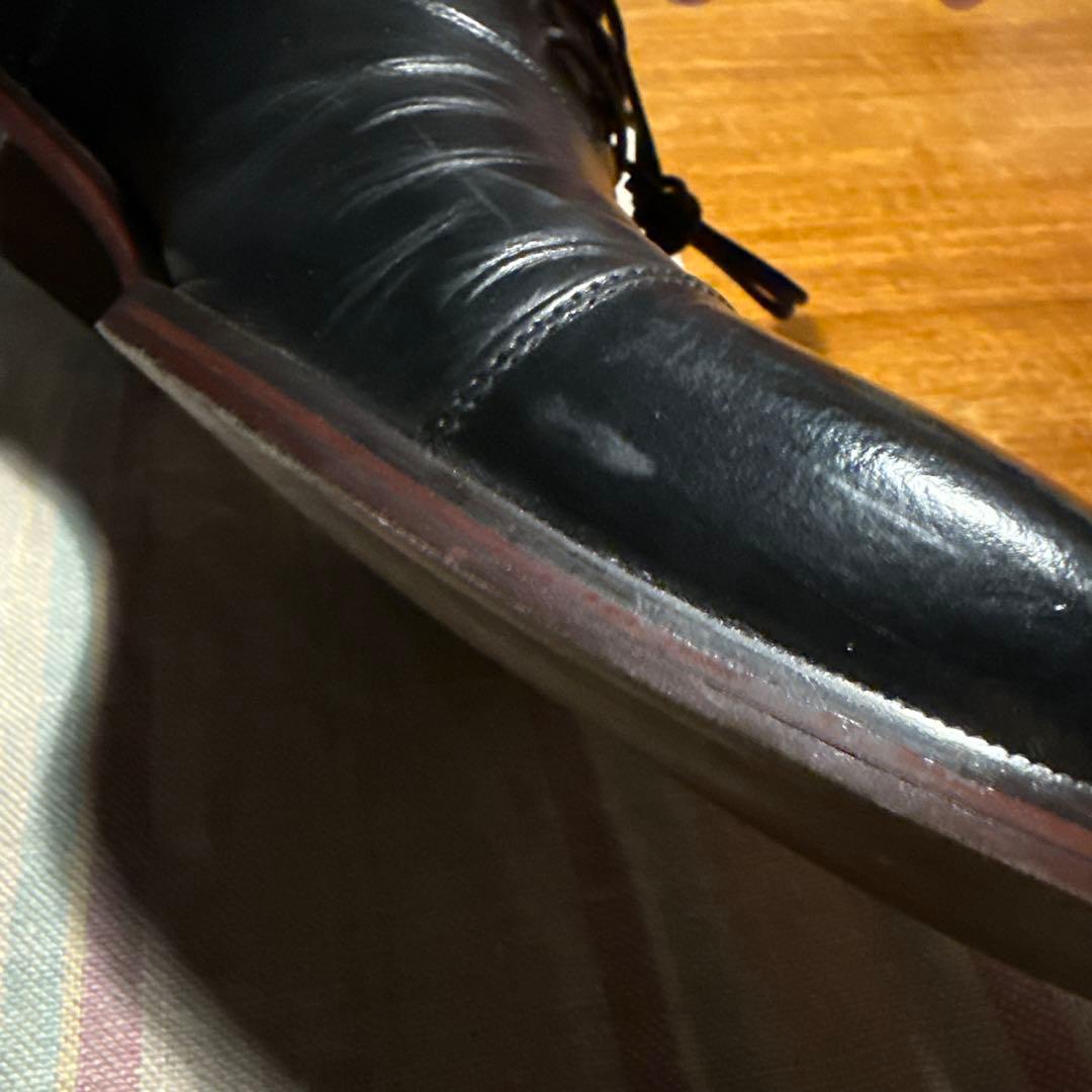 ビームスハート レザー・シューズ 26cm ストレートチップオックスフォード