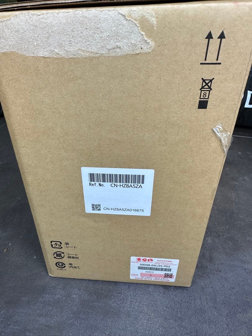 スズキ純正　パナソニックスタンダードナビ　8V