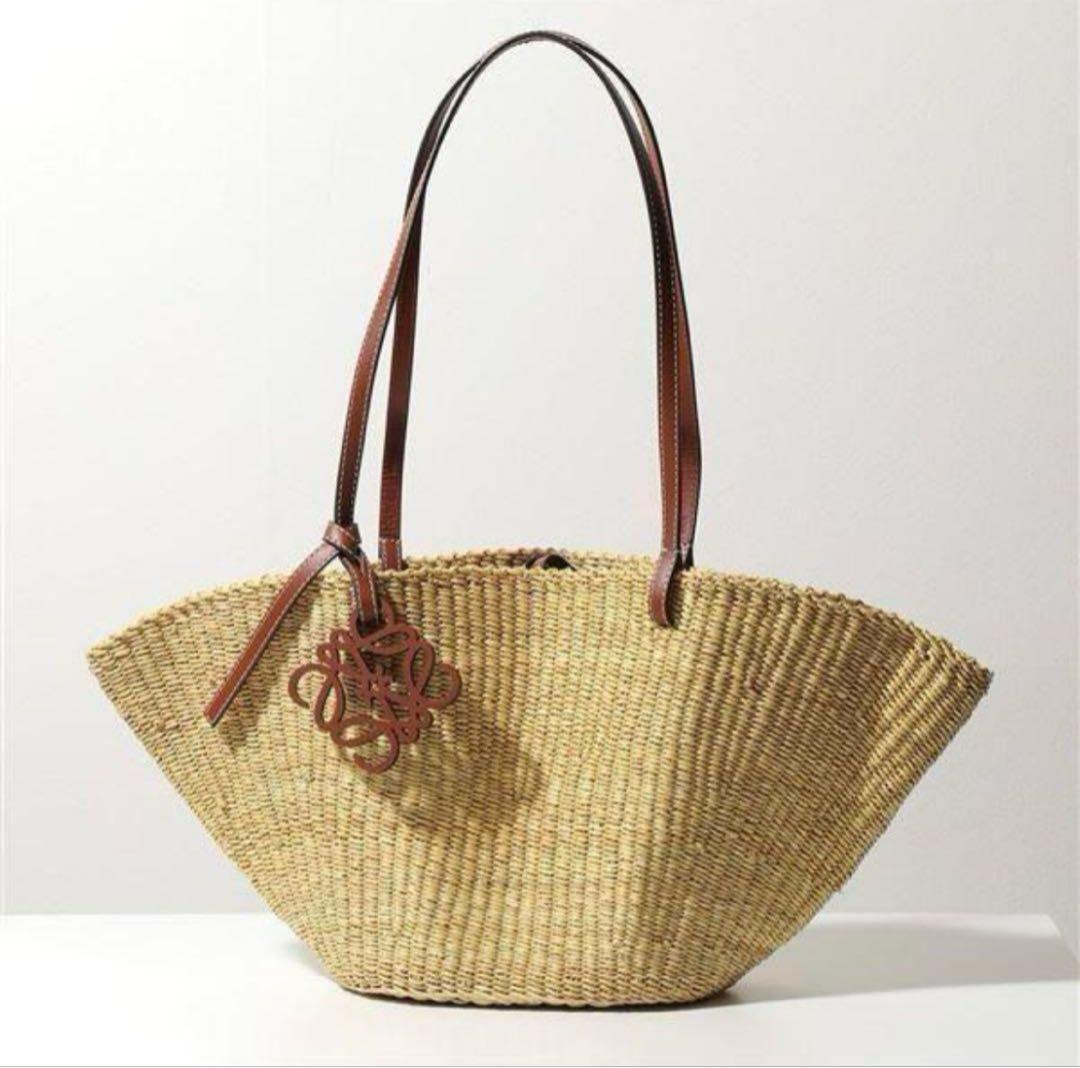 【新品未使用】LOEWE ロエベ シェルバスケットスモール カゴバッグ