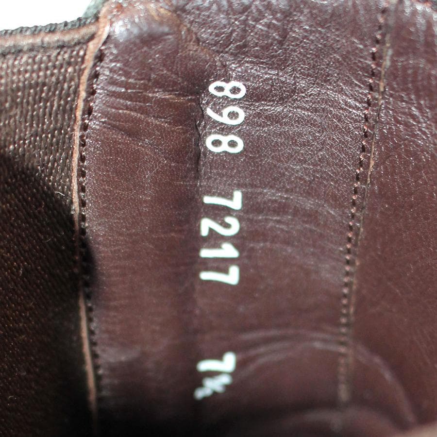 DOLCE & GABBANA ブラック サイドゴアブーツ イタリア製 レザー