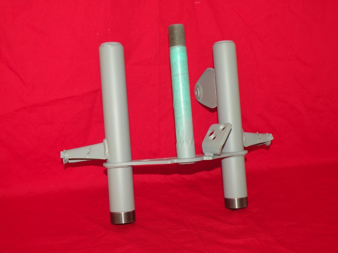 ☆ヒゲ付き！4L純正フォーク改 男の5センチカット！モンキーフォーク☆レストア済