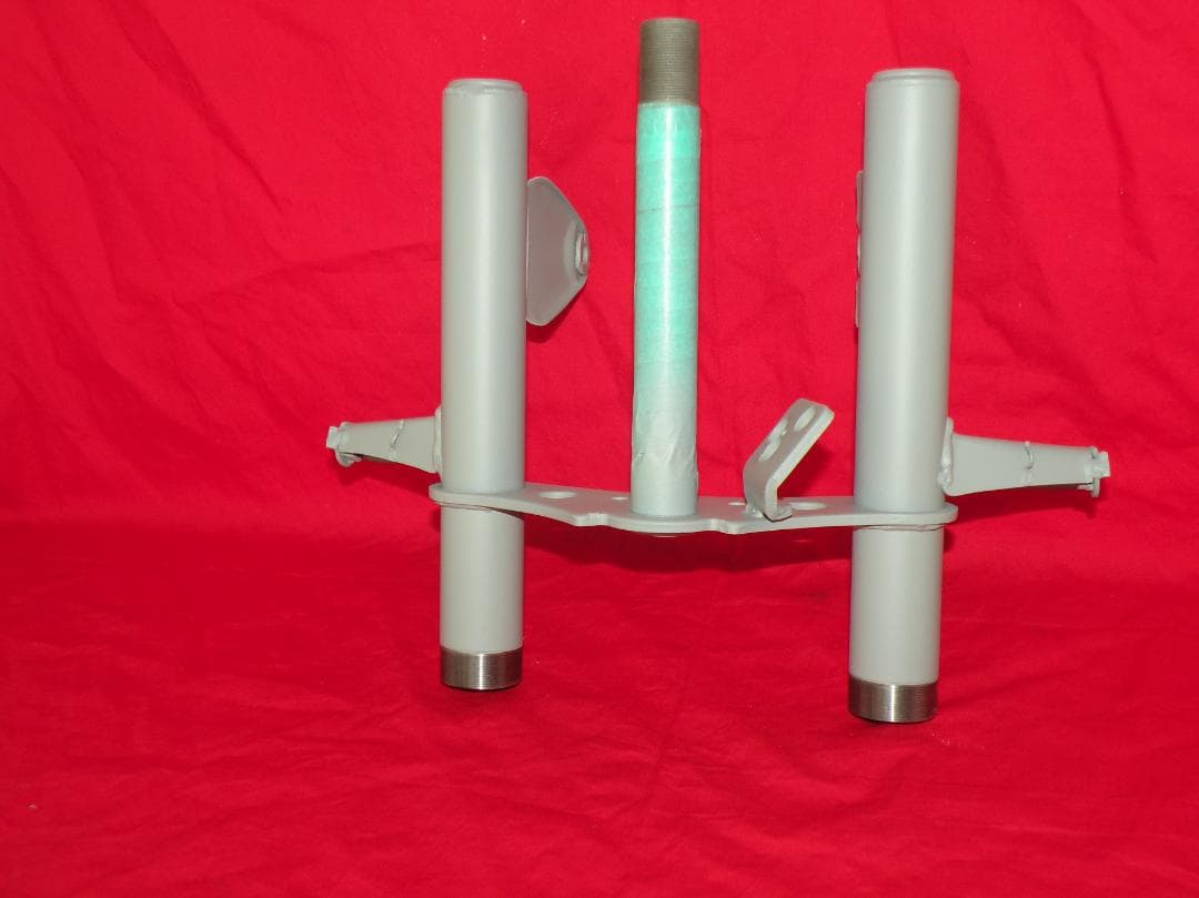 ☆ヒゲ付き！4L純正フォーク改 男の5センチカット！モンキーフォーク☆レストア済