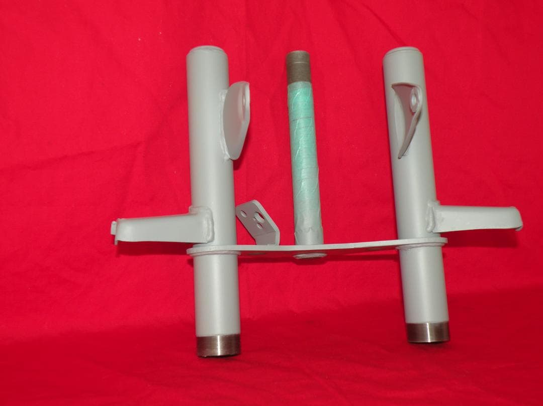 ☆ヒゲ付き！4L純正フォーク改 男の5センチカット！モンキーフォーク☆レストア済