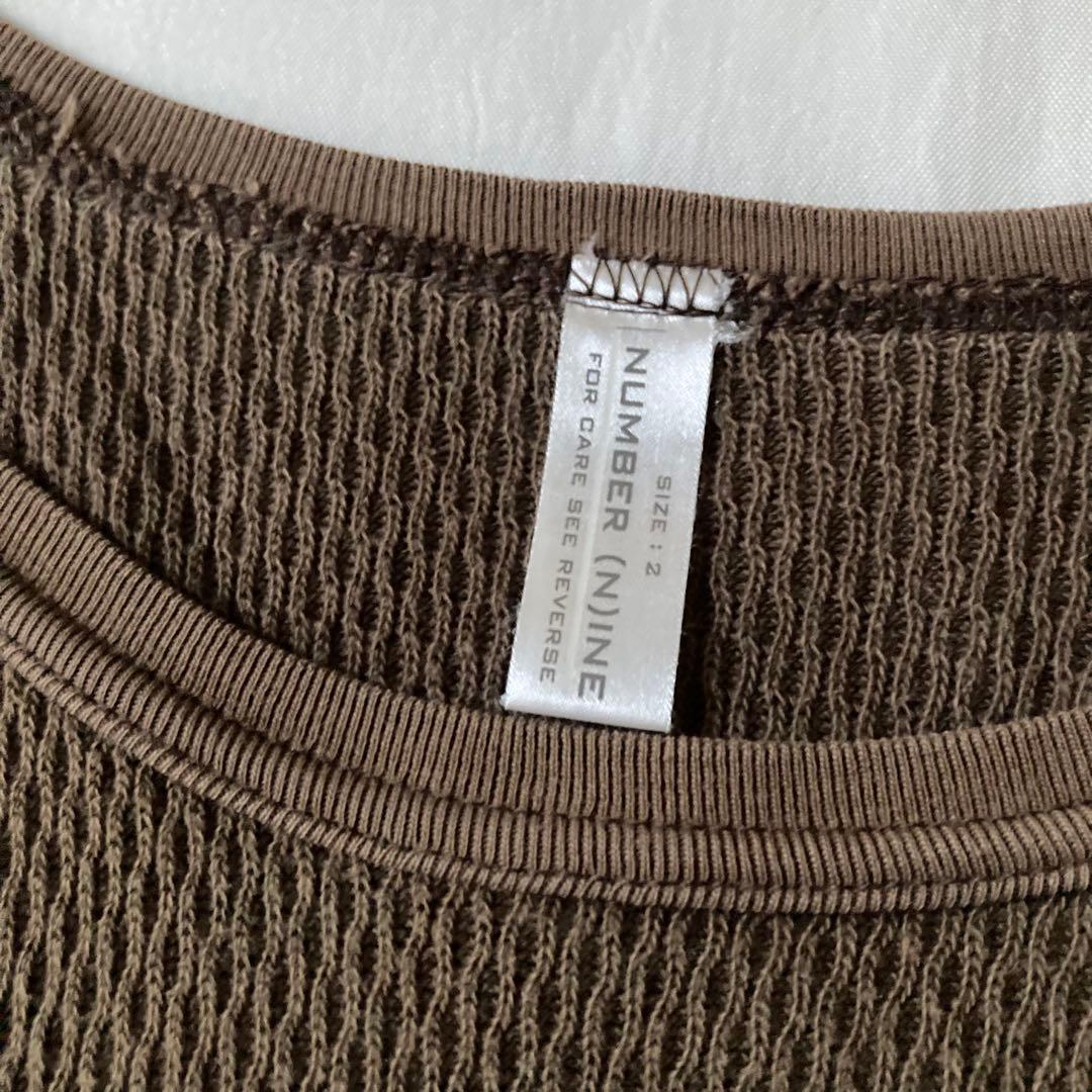 ナンバーナイン 初期 サーマル ロンT アーカイブ 宮下期 00s