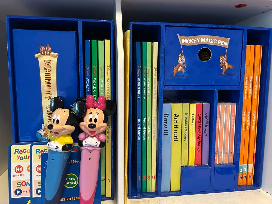 ディズニー英語システムGAタッチペン、アクティビティブックセット