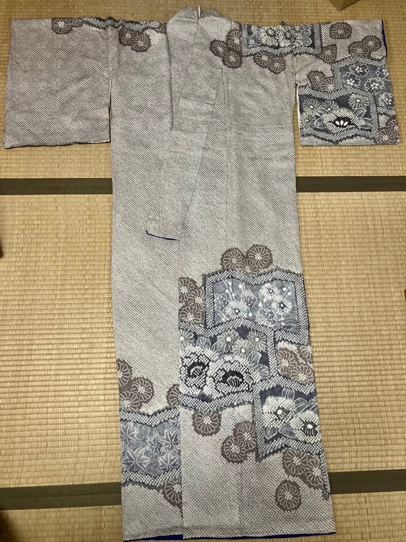 藤娘きぬたや　正絹　総絞り訪問着