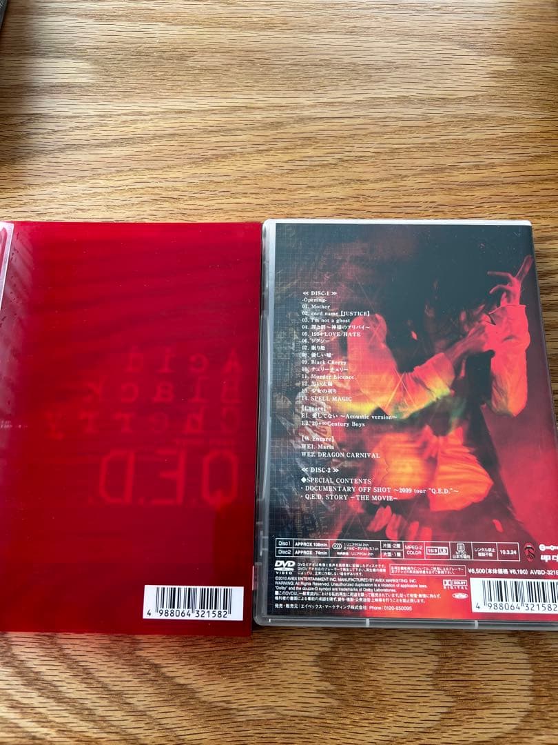 Jane Da Arc、Acid Black Cherry DVD8枚セット