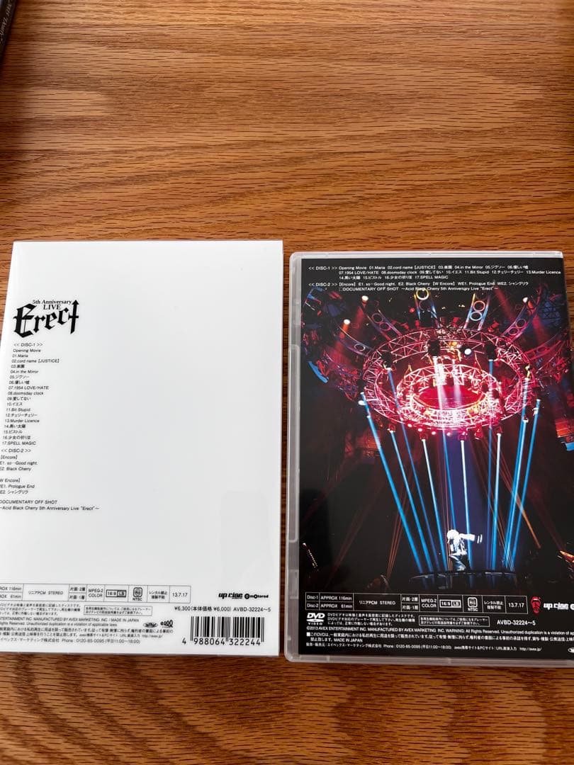 Jane Da Arc、Acid Black Cherry DVD8枚セット