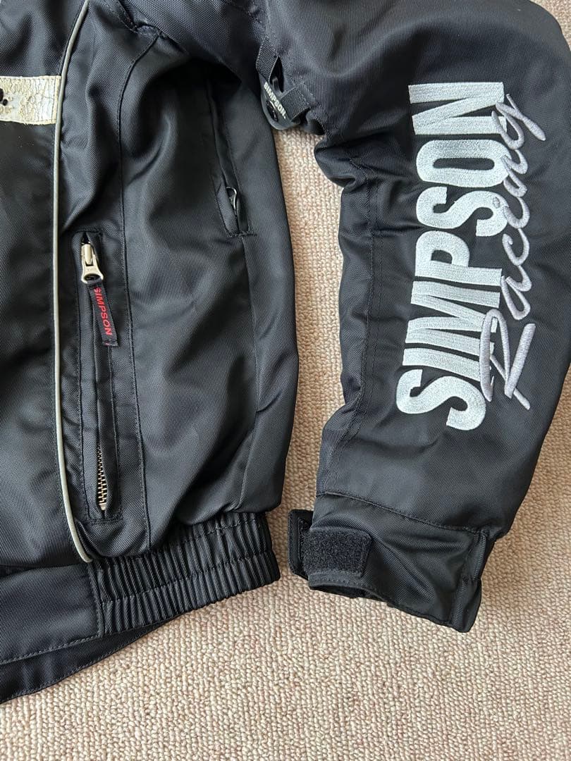 最終値下げ‼️ SIMPSON ブラックジャケット Lサイズ