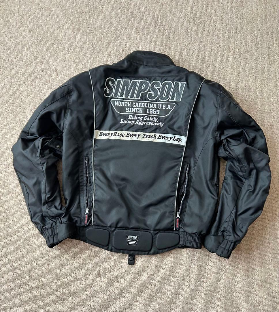 最終値下げ‼️ SIMPSON ブラックジャケット Lサイズ