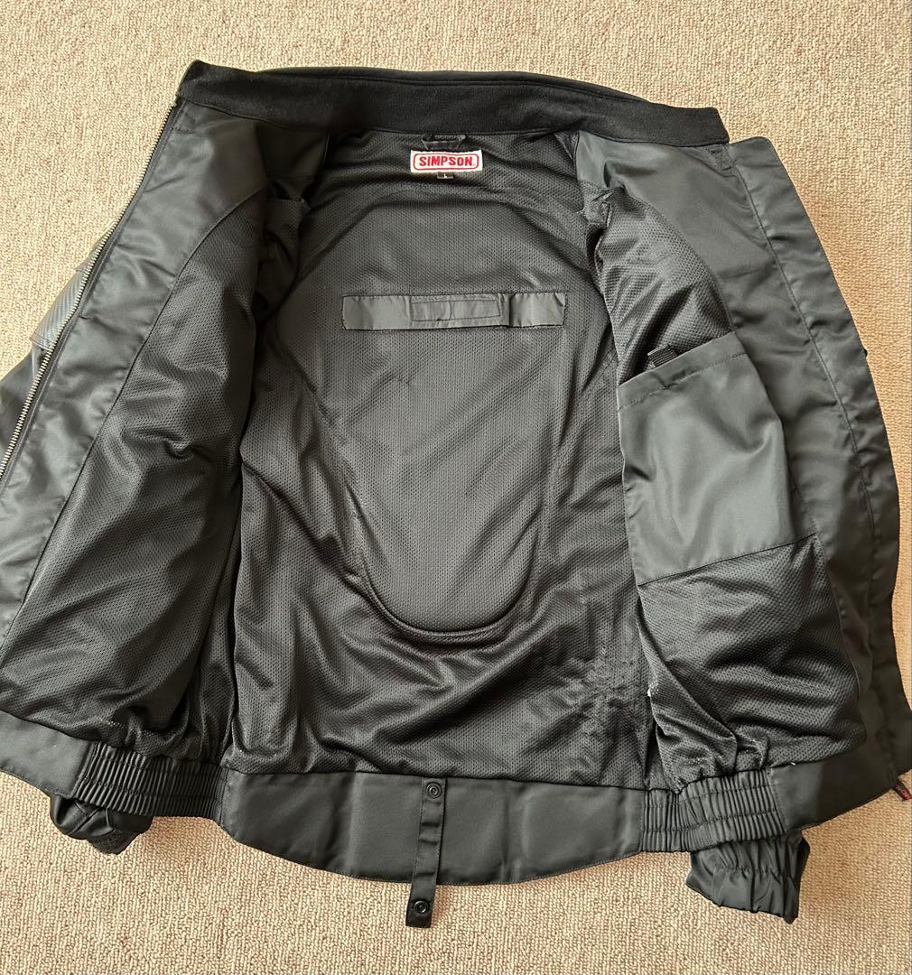 最終値下げ‼️ SIMPSON ブラックジャケット Lサイズ