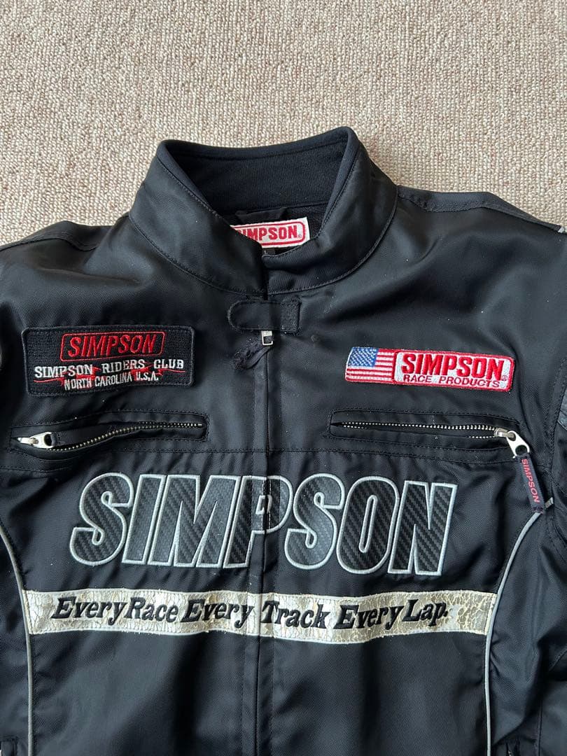 最終値下げ‼️ SIMPSON ブラックジャケット Lサイズ
