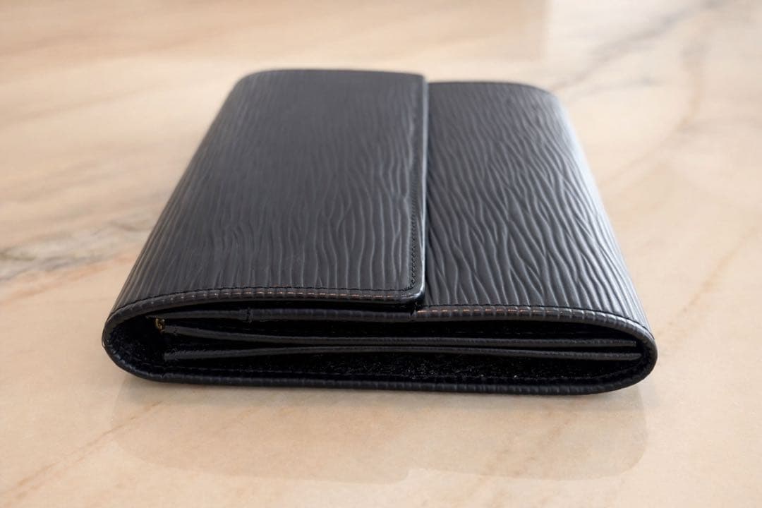 【新品保管品】ルイヴィトン　ポルトフォイユ サラ 長財布 エピ ブラック