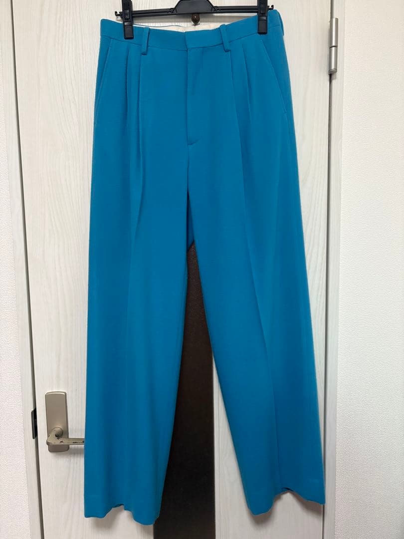 パンツ Auralee BRUSHED WOOL SLACKS