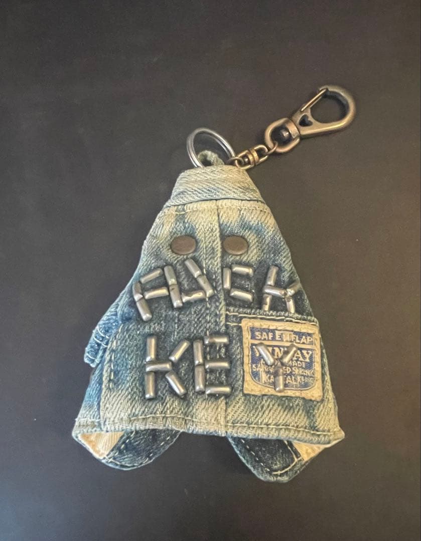 KAPITAL カバーオール型キーケース インディゴ