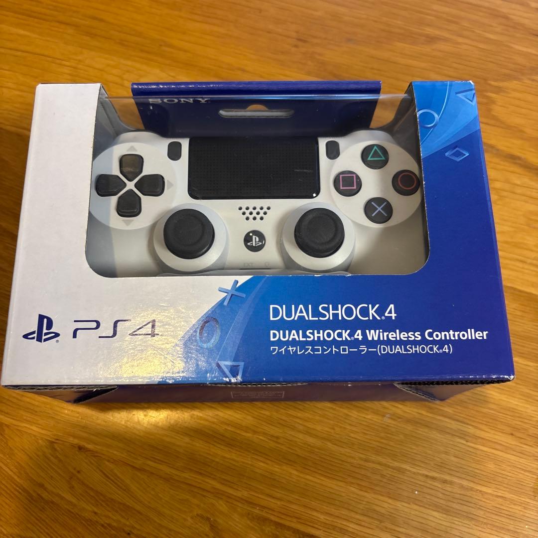 PS4 DUALSHOCK4 グレイシャー・ホワイト 正規品 新品未使用品♪