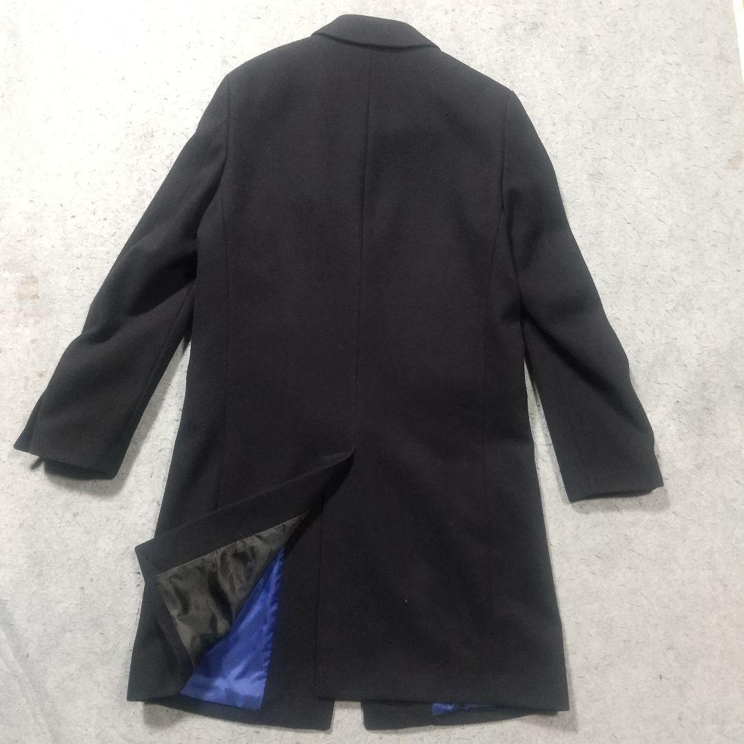 ポールスミス チェスターコート ウール メルトン バイカラー ロングコート