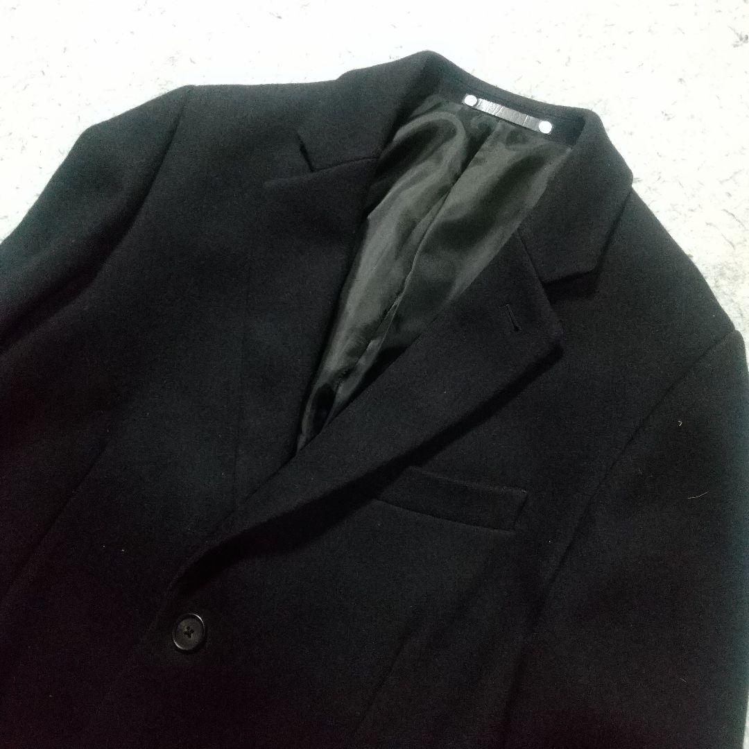 ポールスミス チェスターコート ウール メルトン バイカラー ロングコート