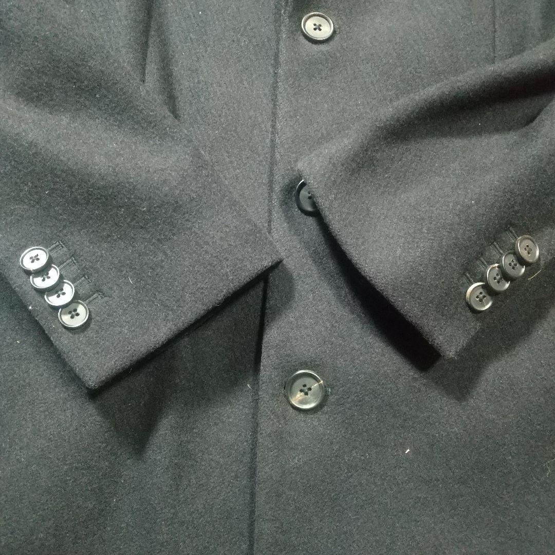 ポールスミス チェスターコート ウール メルトン バイカラー ロングコート