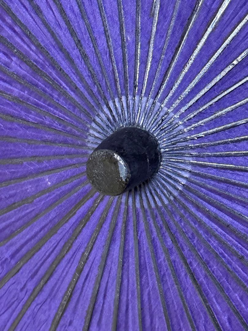 蛇の目傘　番傘　絹　シルク　紺　和傘　傘　二段継　舞踊　大衆演劇　着物　撮影