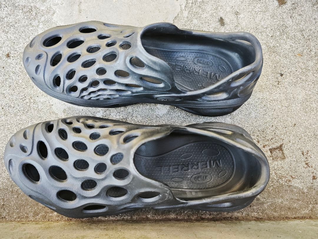 MERRELL メッシュサンダル ブラック 25CM