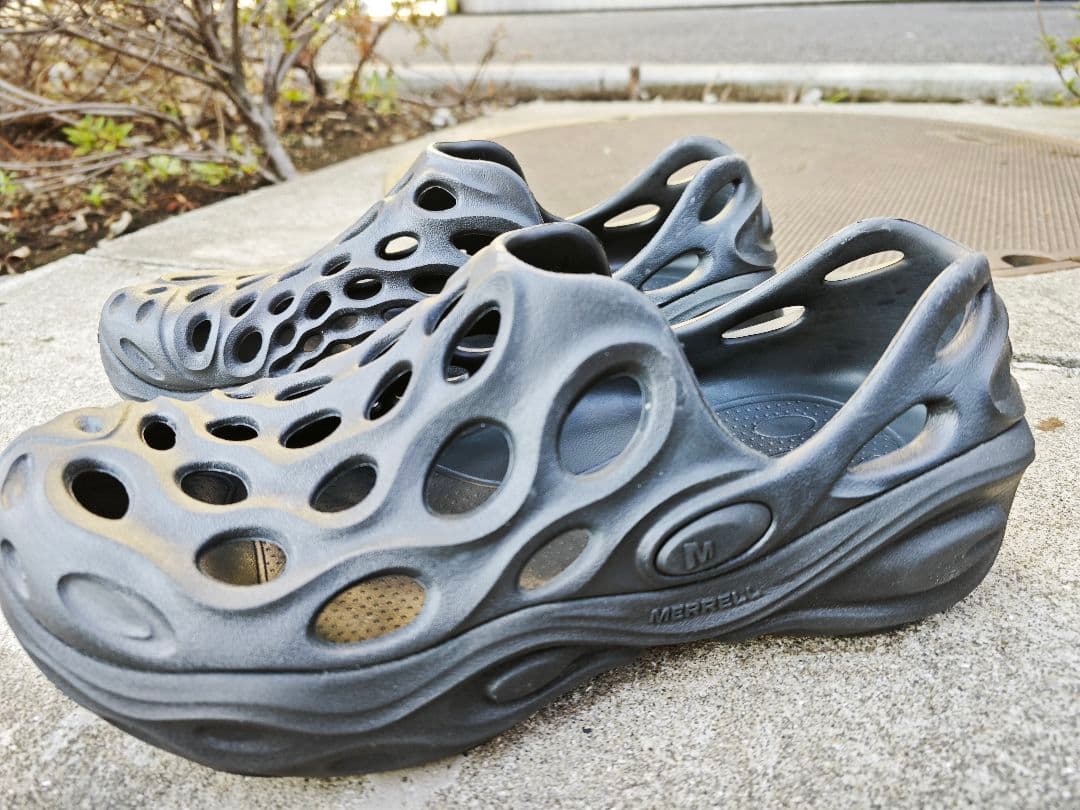 MERRELL メッシュサンダル ブラック 25CM