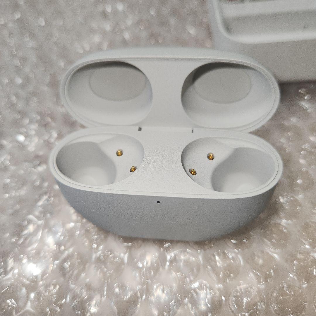 美品 SONY ワイヤレスイヤホン WF-1000XM5 プラチナシルバー