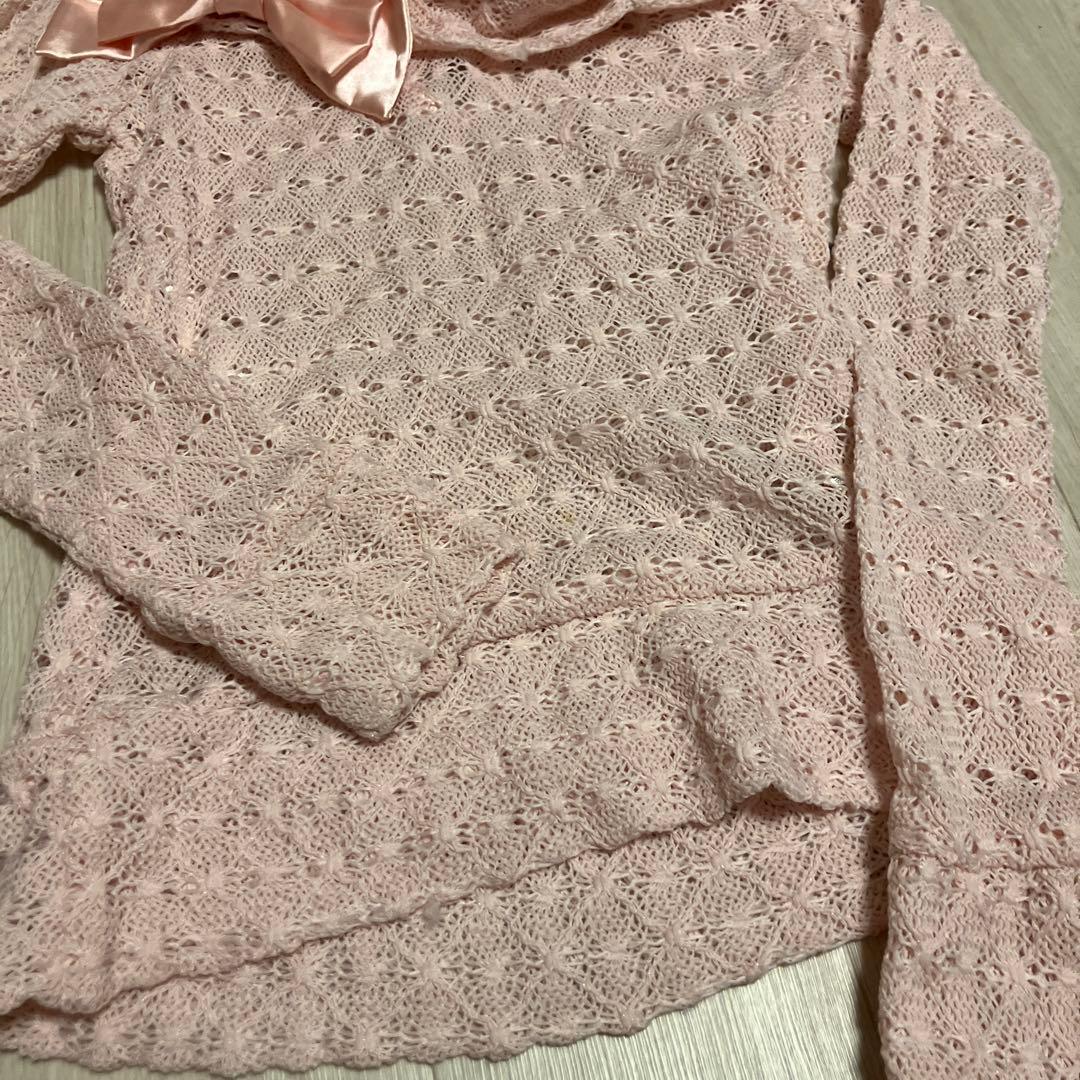 (*中様 J74 リズリサ春カットソーピンク