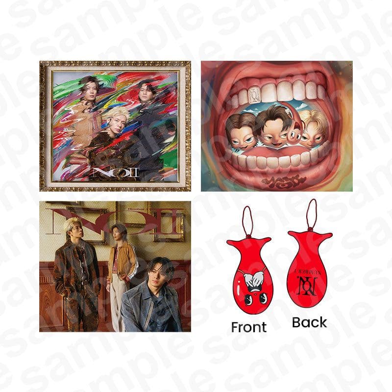 Number_ｉ ナンバーアイ No.Ⅱ　3形態 CD　キーホルダー　ブルーレイ