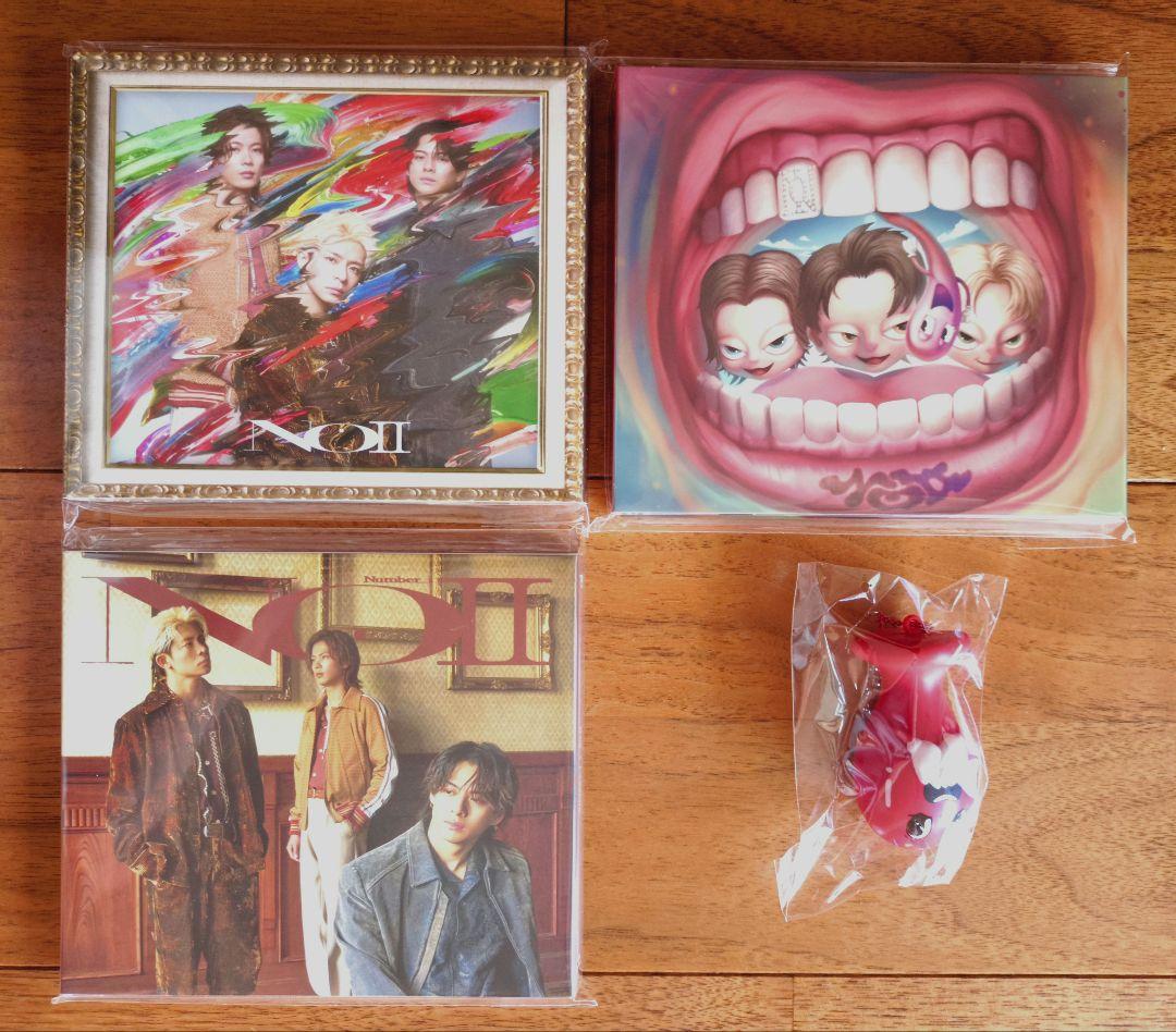 Number_ｉ ナンバーアイ No.Ⅱ　3形態 CD　キーホルダー　ブルーレイ