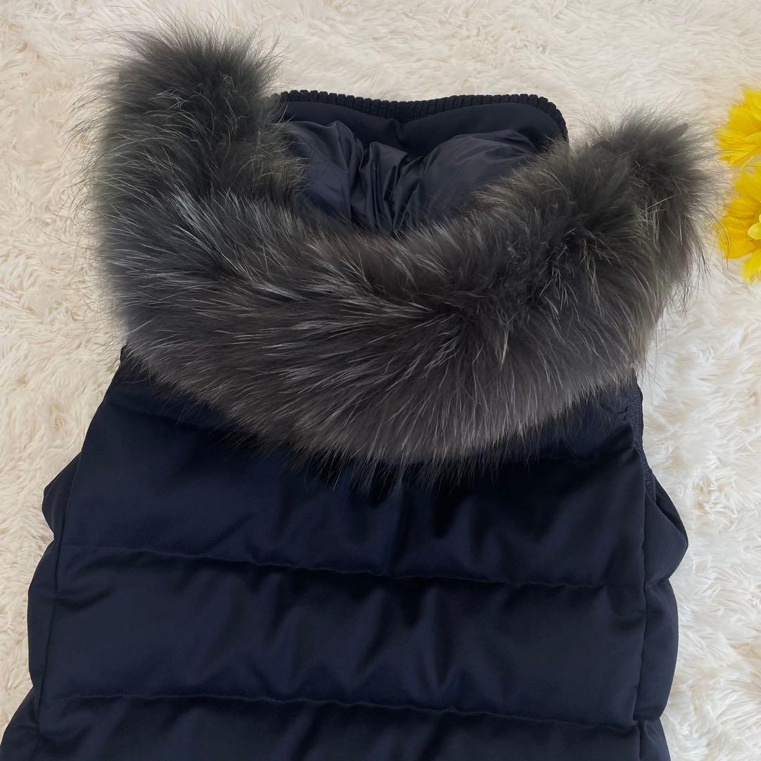 未使用級 希少 大きいサイズ タトラス ルセラ ダウンベスト ウール3way