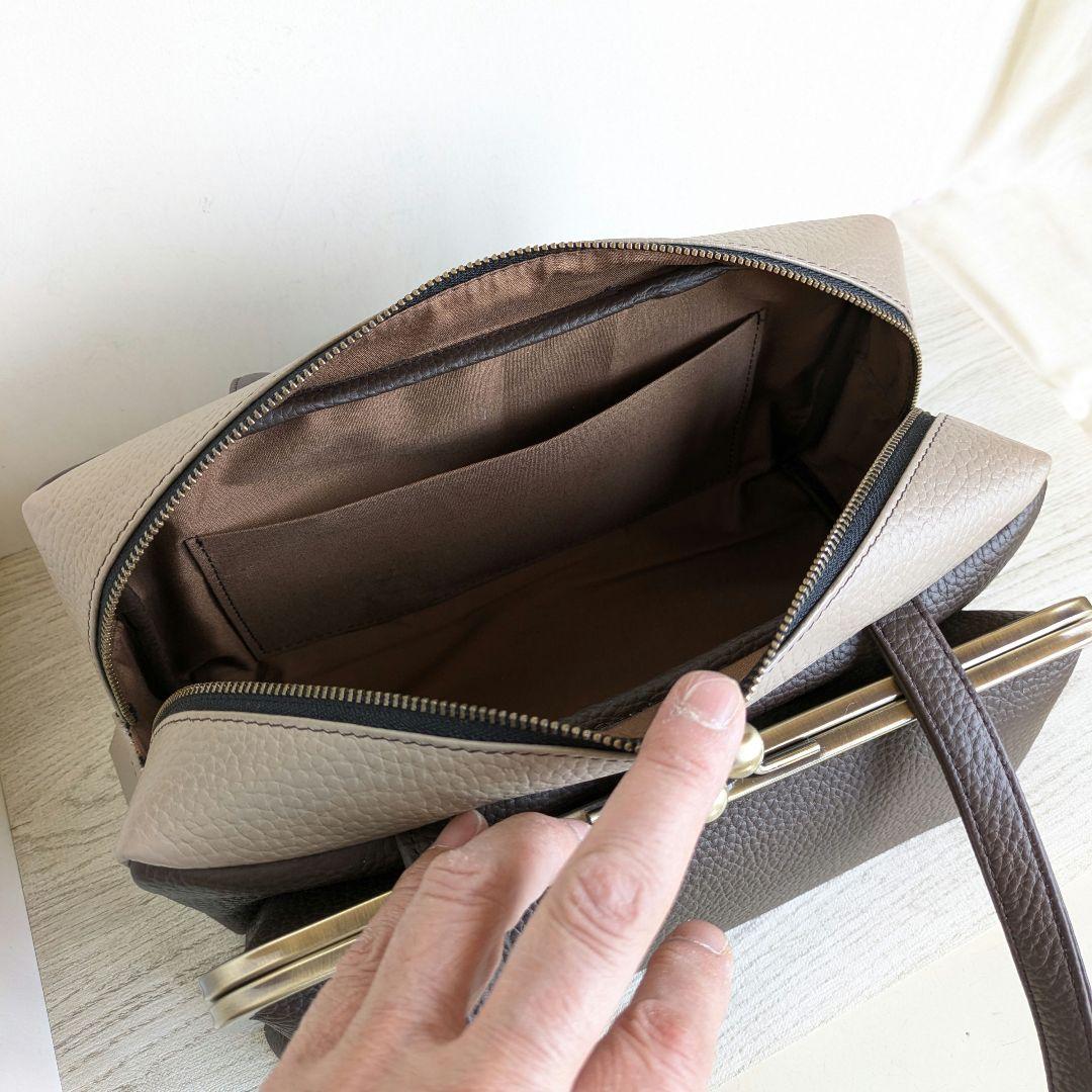 ゴンちゃん　がま口スクエアバック