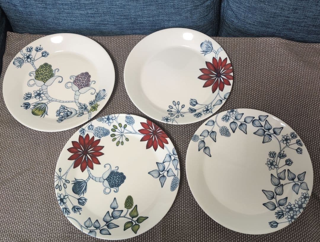 アラビア　ルノ　春夏秋冬　プレート26