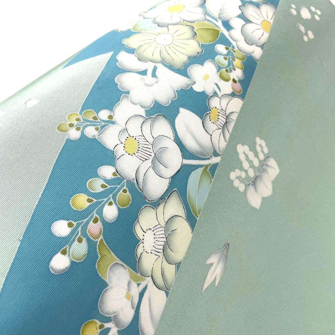 専用帯6261●高級 正絹 落款 作家物 塩瀬 友禅 名古屋仕立て名古屋帯辻ヶ花