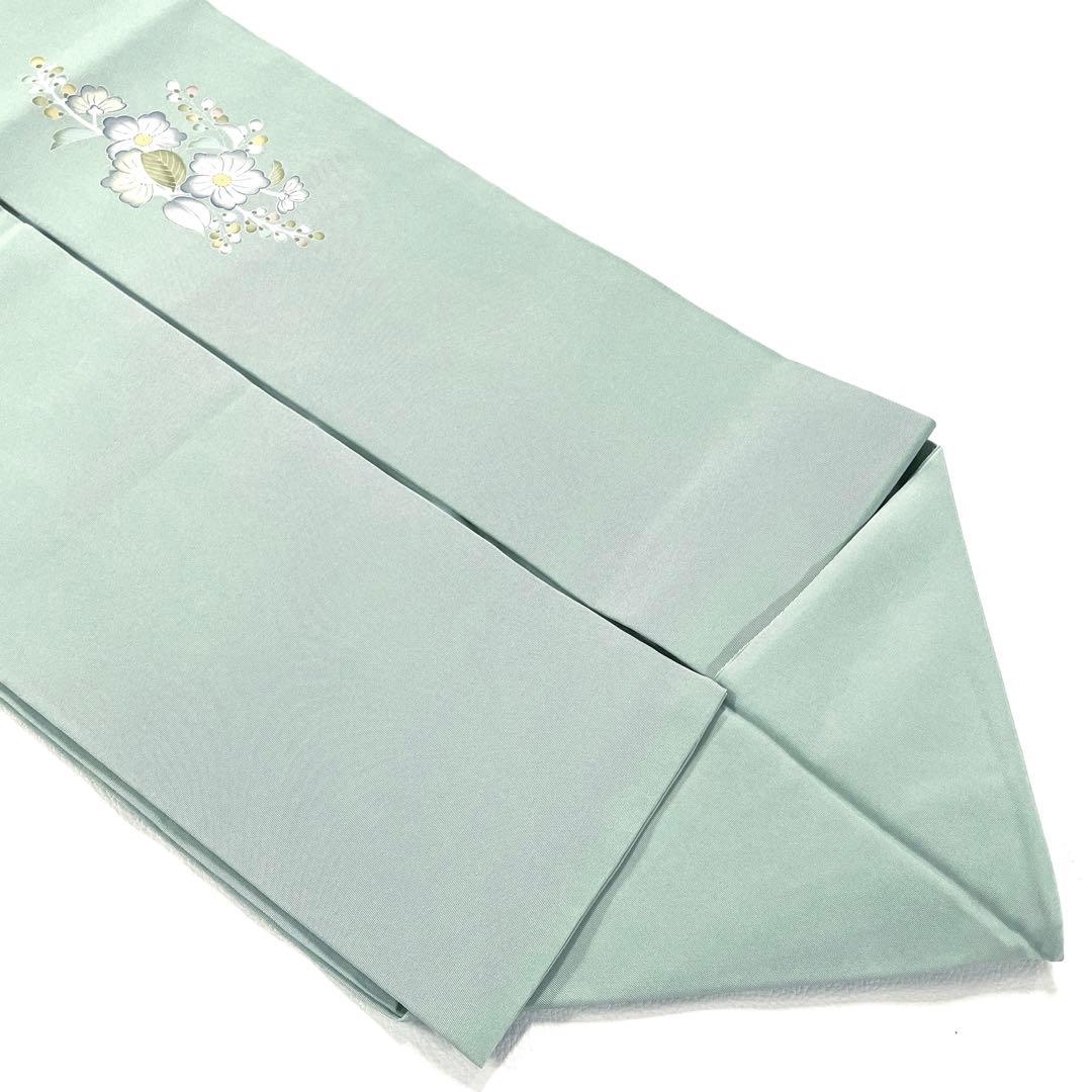 専用帯6261●高級 正絹 落款 作家物 塩瀬 友禅 名古屋仕立て名古屋帯辻ヶ花