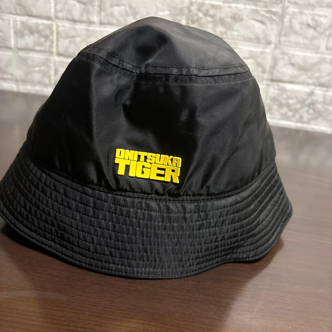 ONITSUKA TIGER ブラック バケットハット