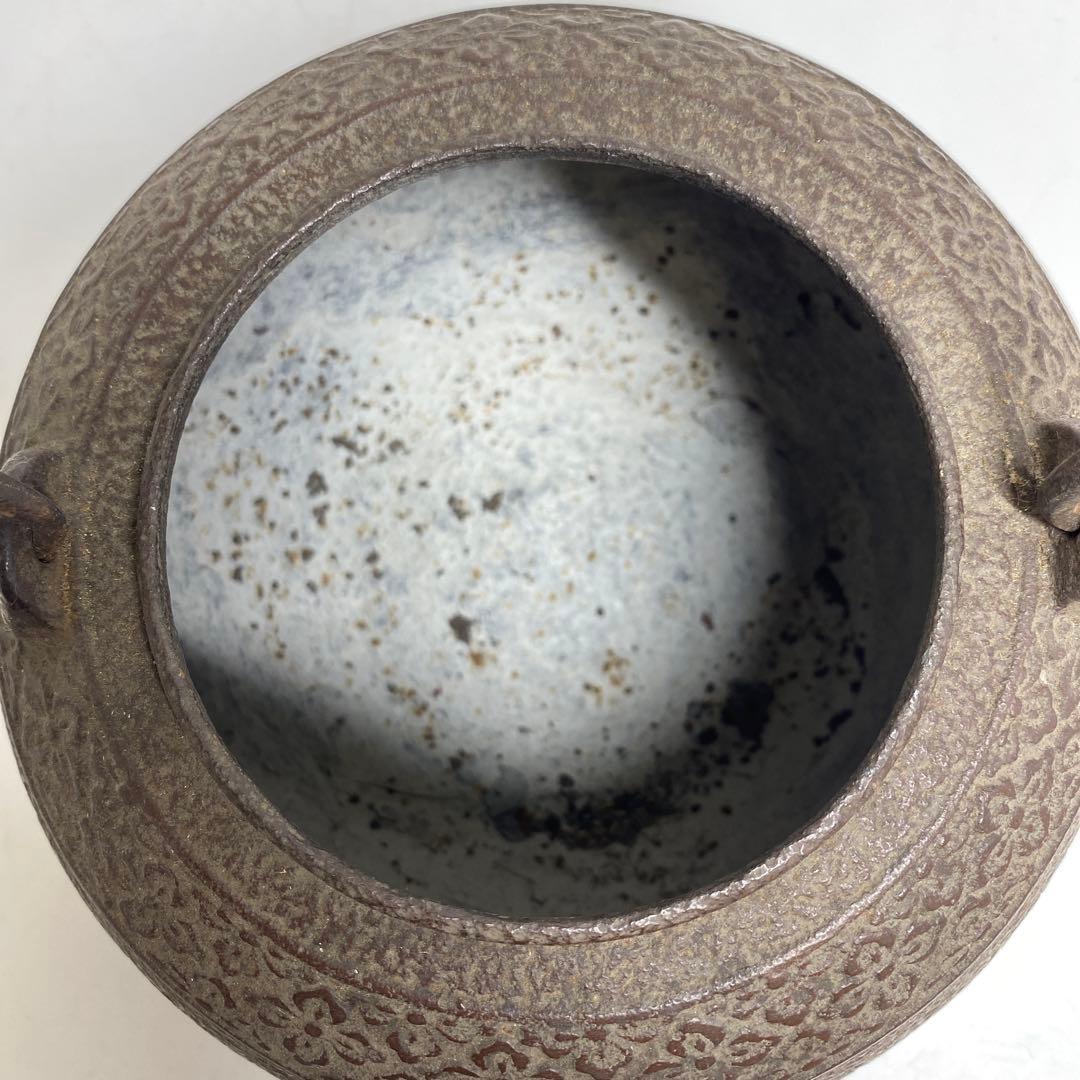 専用　龍文堂　手銀象嵌　銀摘　鉄瓶　1485g 東K7-1207☆2F タルサ