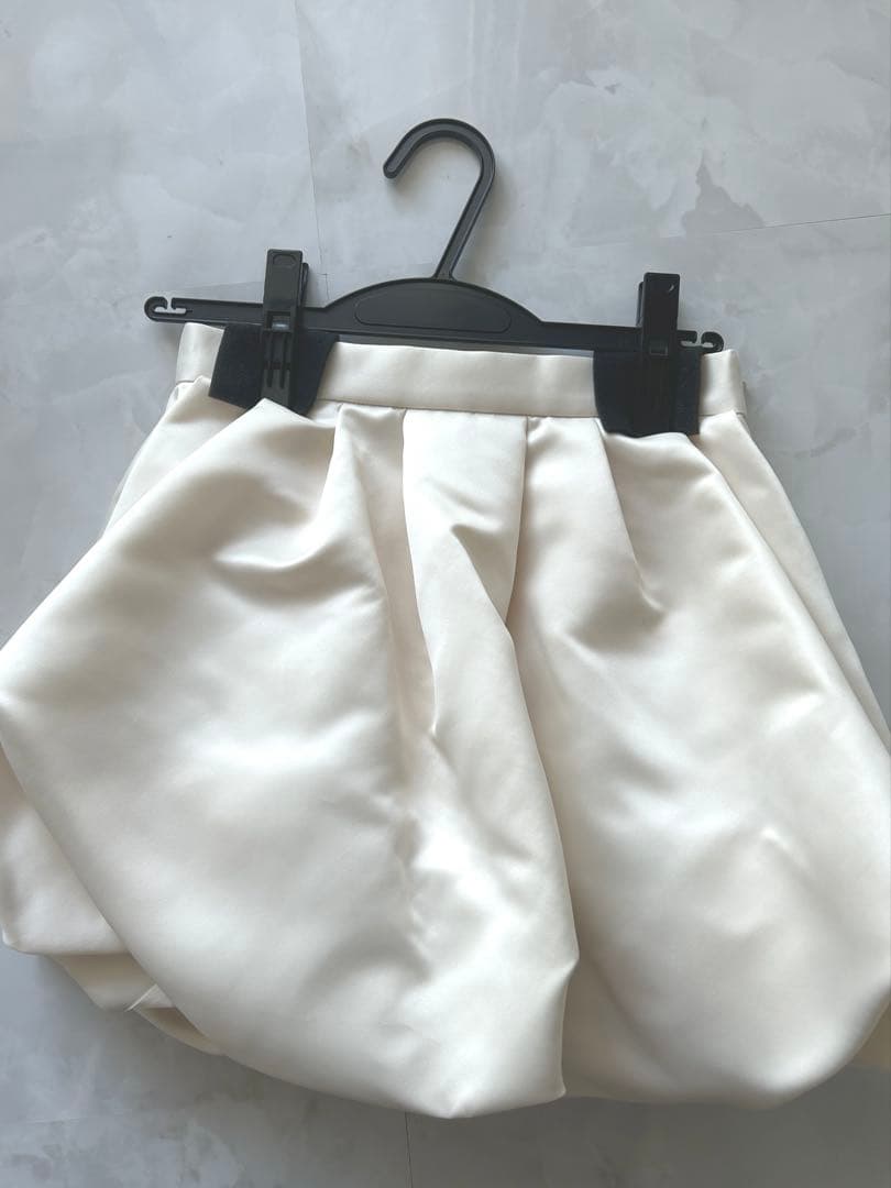 thetoe バルーンスカート　ホワイト　S