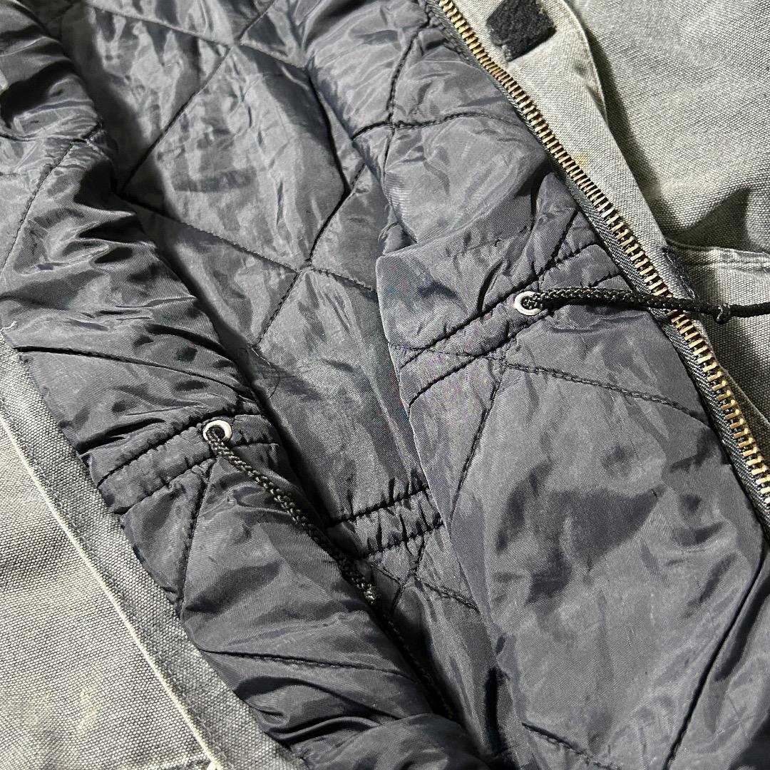 00s USA製 グレー カーハート トラディショナルジャケット ダックXL