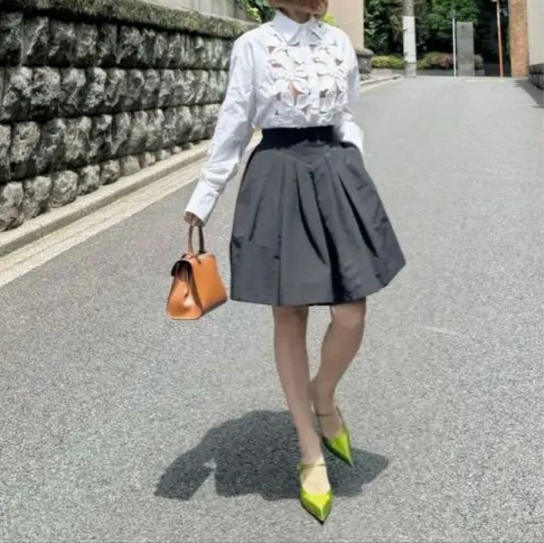 cygne スタイルアップショートパンツ Karine 黒