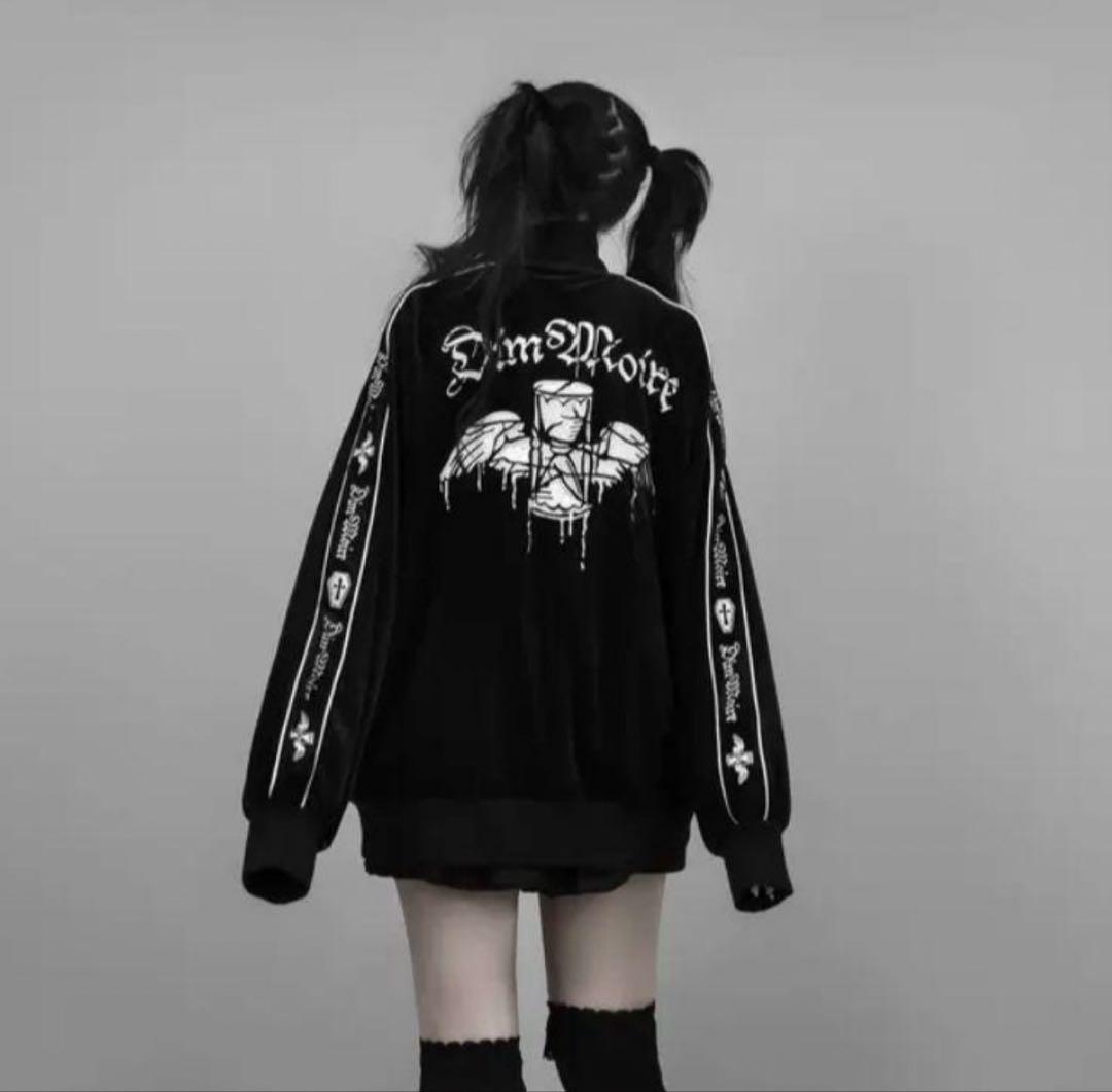 DimMoire ベロアジャージトップス 黒 正規品 Mサイズ