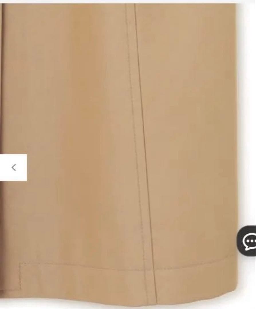 最終価格 美品23区コットンポリエステルギャバジン ロング トレンチコート36