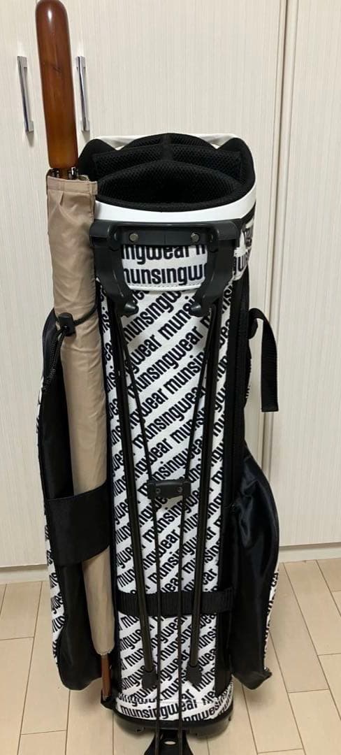 DESCENTE マンシングキャディバッグ　ENVOY９型軽量47インチ
