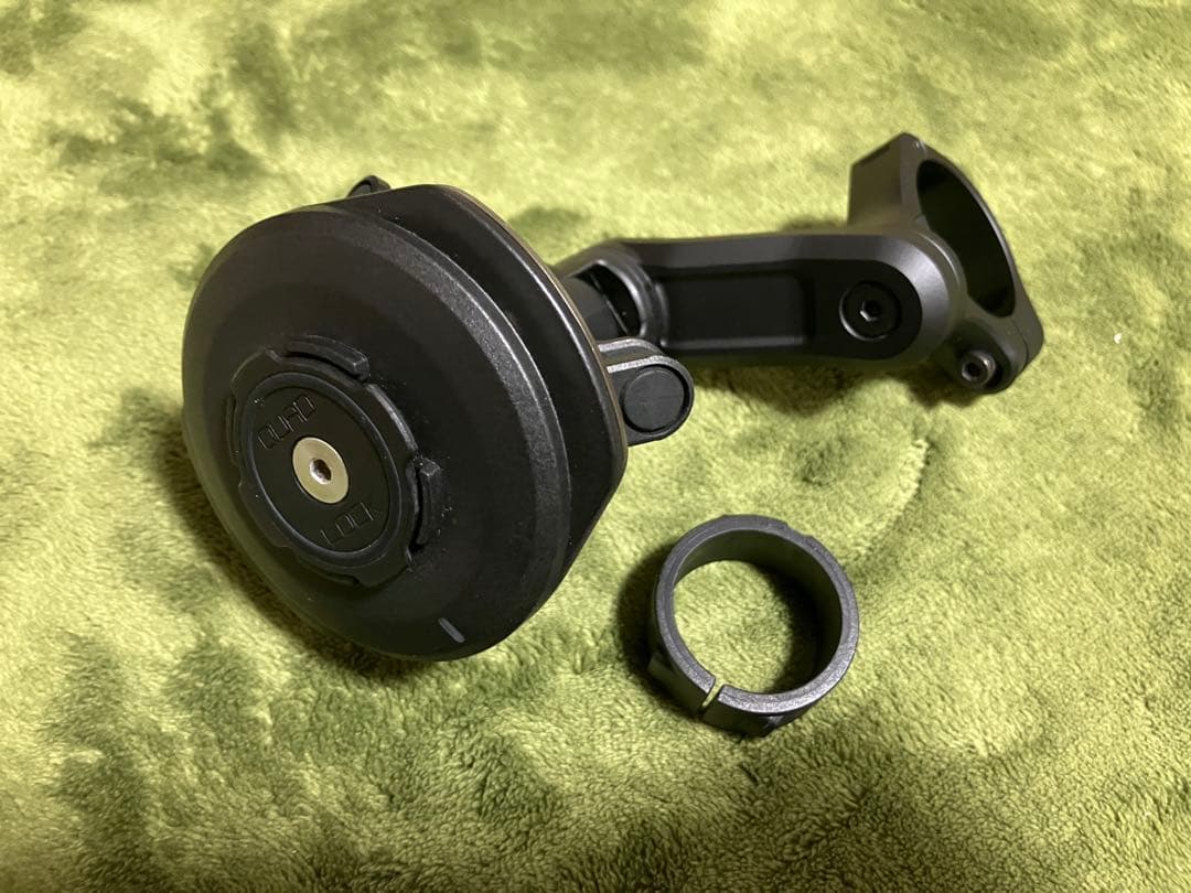 Redge様　ワイヤレス充電ヘッド付　衝撃吸収ダンパー付　ハンドルバーマウント