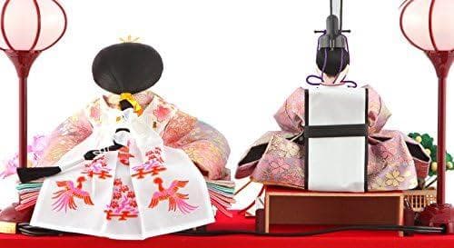 新品 2025年度新作 雛人形 ひな人形（親王飾り）清玉作 赤茶白檀塗