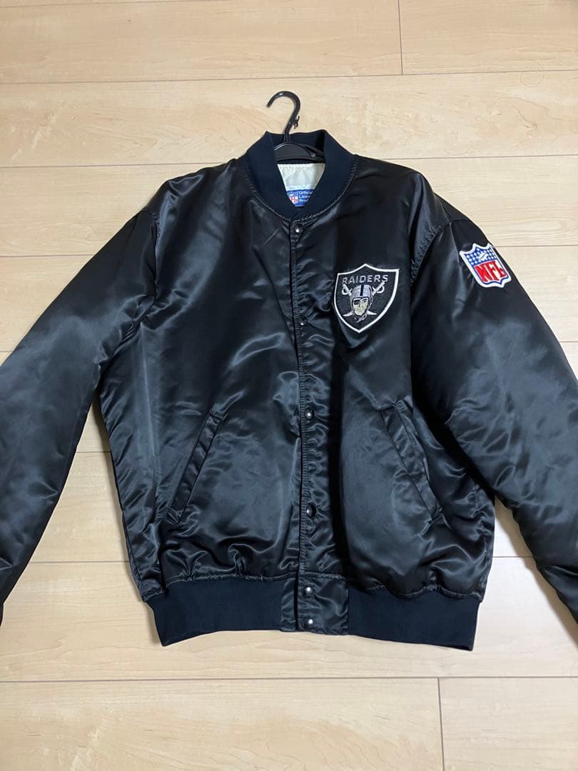80s 90s Raiders スタジャン XL