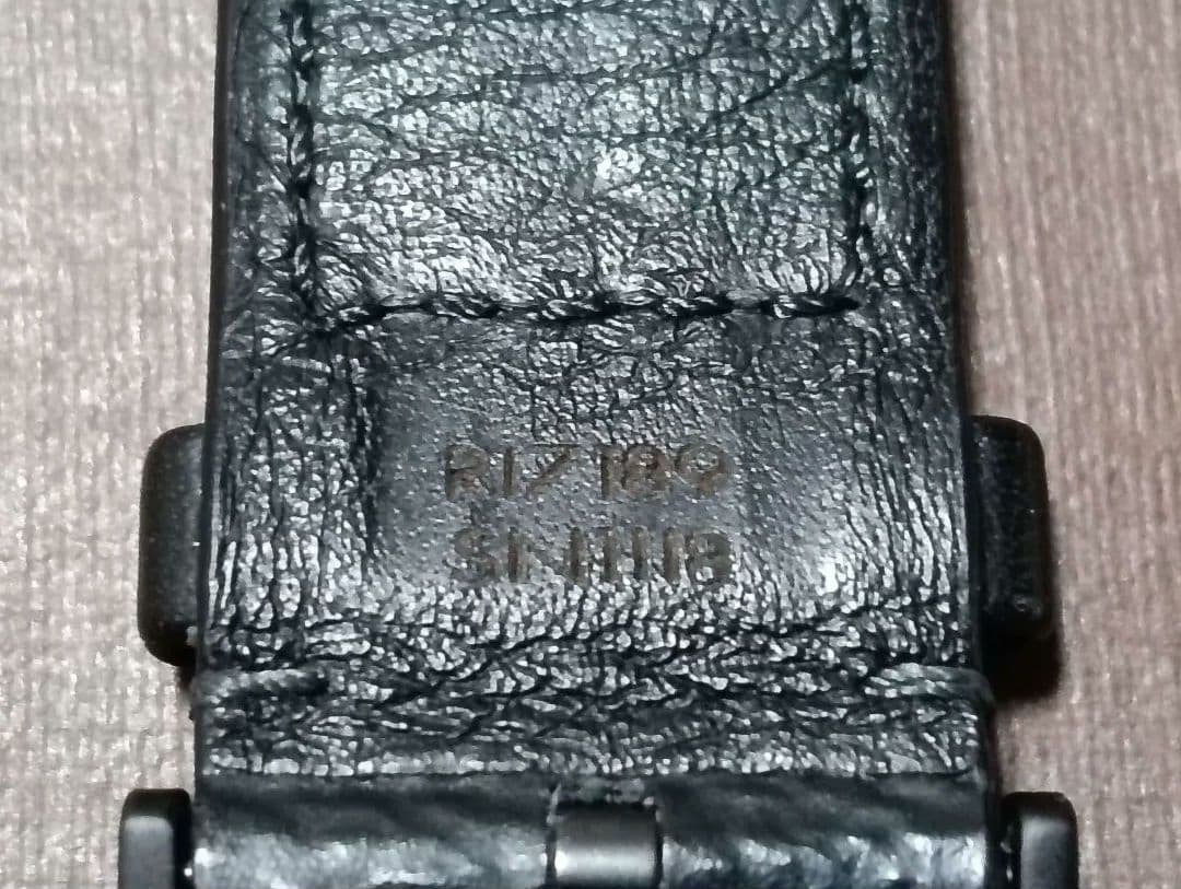 【白く光る】タンブールGM用 モノグラムレザーストラップ