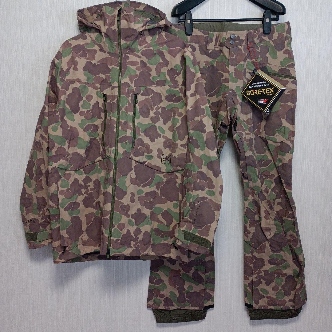 BURTON　AK 3L HOVER　カモフラ　上下　L