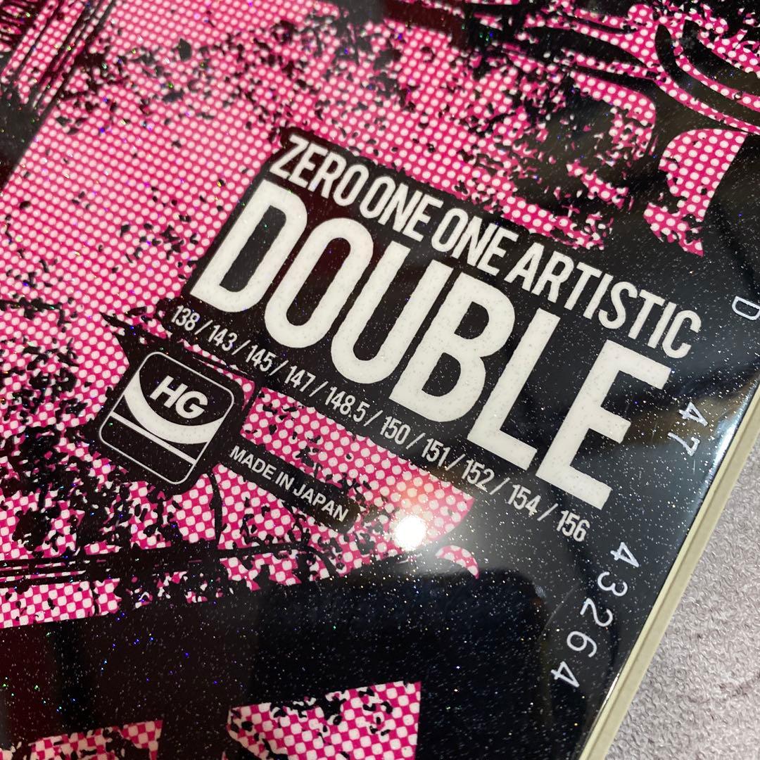 ★ZERO ONE ONE ゼロワンワン　011 スノーボード　ボード板 147